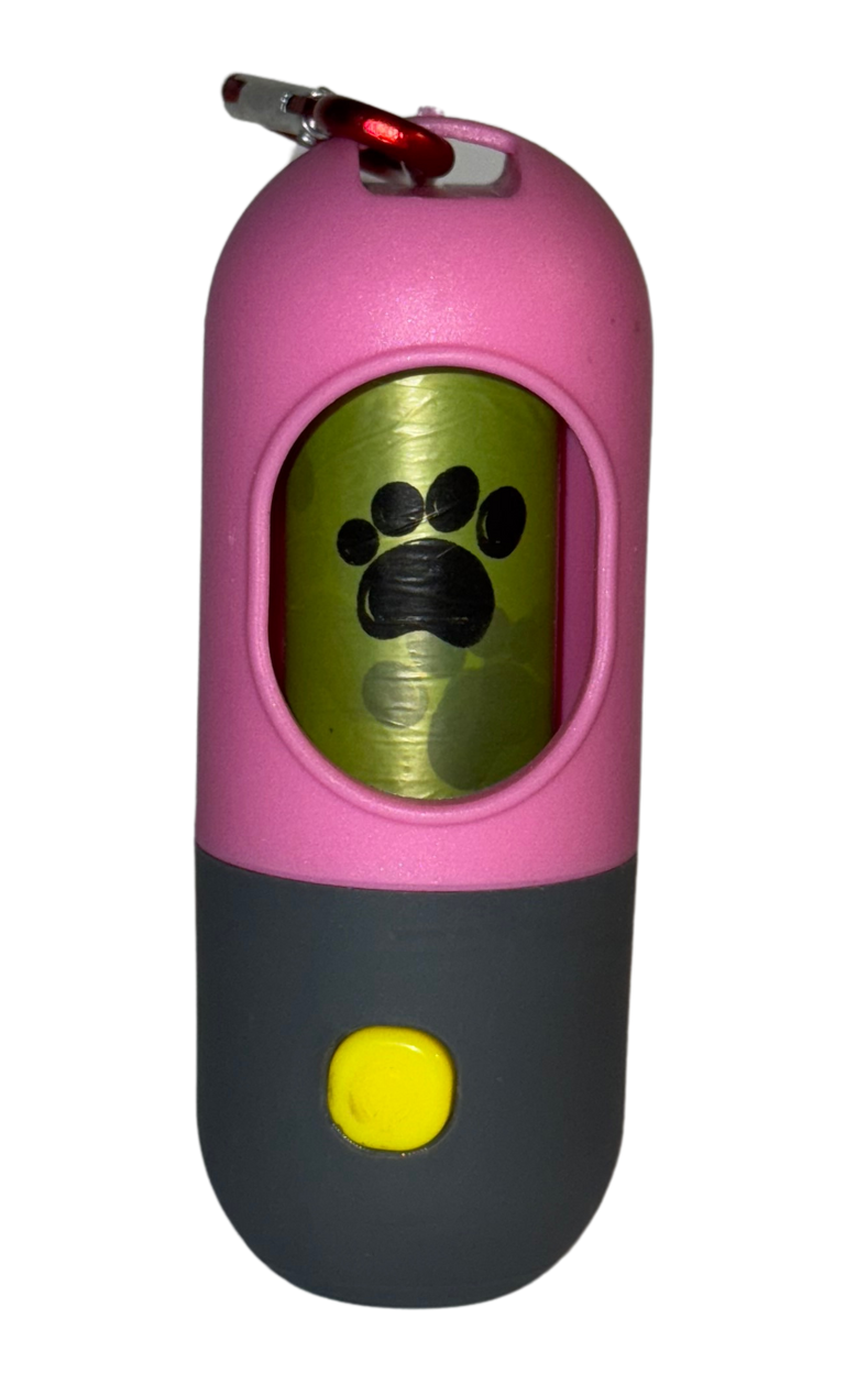GlowGo 2-in-1 LED Poop Bag Holder