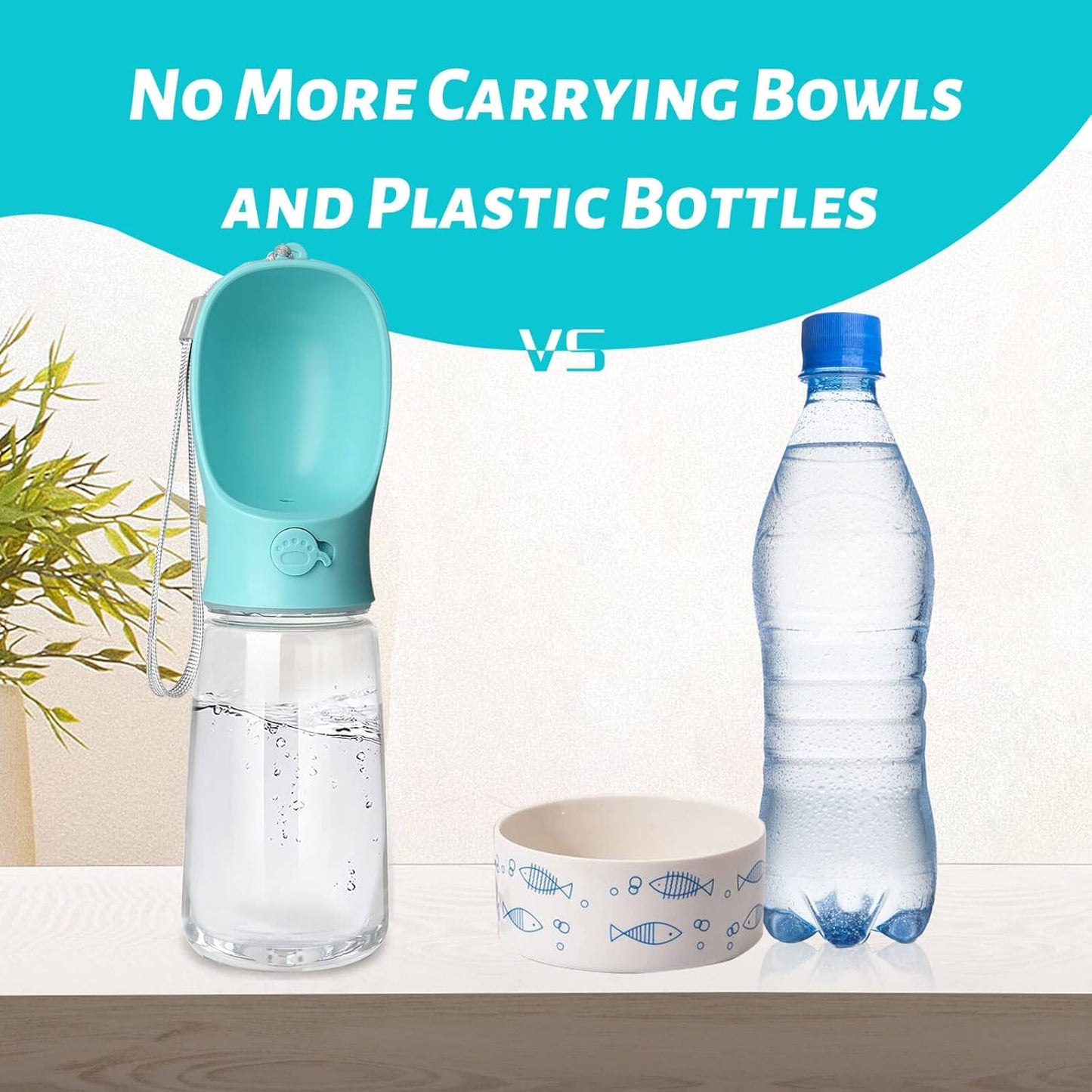 Paws & Hydrate Travel Bottle