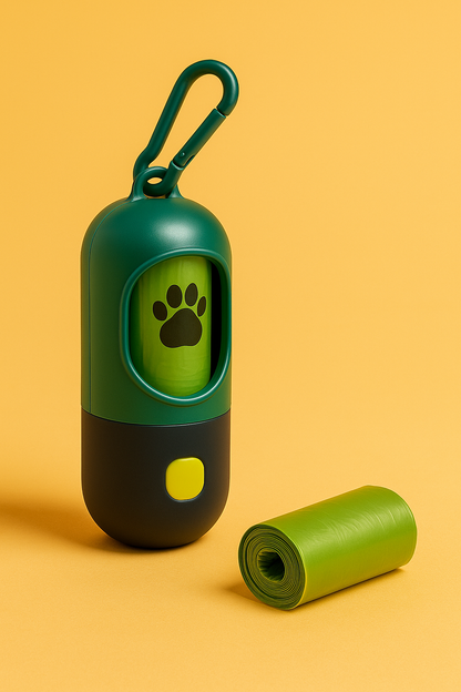 GlowGo 2-in-1 LED Poop Bag Holder