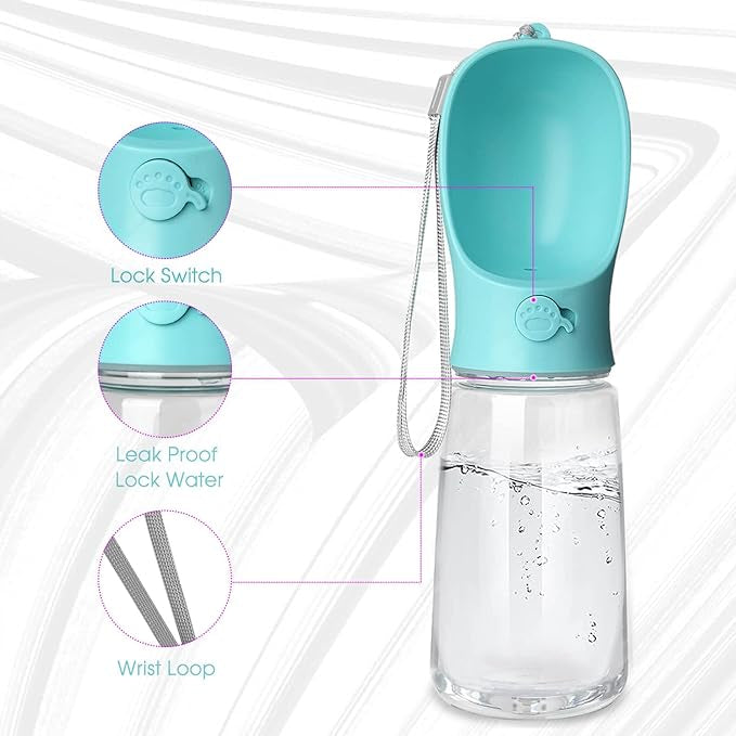 Paws & Hydrate Travel Bottle