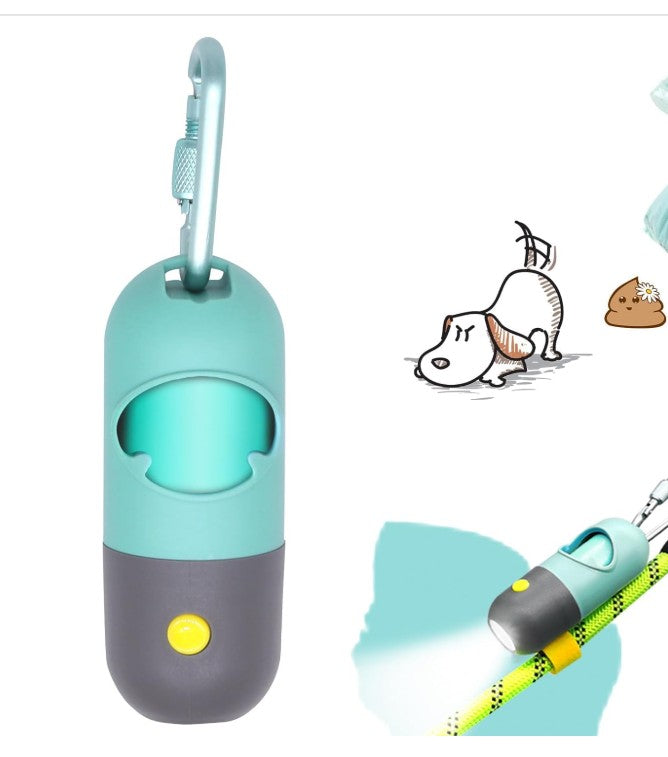 GlowGo 2-in-1 LED Poop Bag Holder